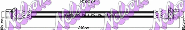 Flexible de frein KAWE H5859