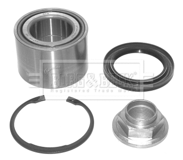Kit de roulements de roue BORG & BECK BWK563