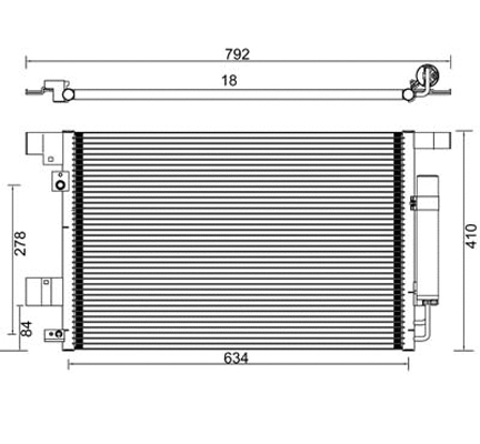 Condenseur, climatisation PowerMax 7110327