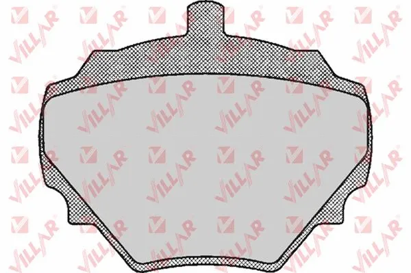 Kit de plaquettes de frein, frein à disque VILLAR 626.0392