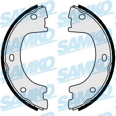 Jeu de mâchoires de frein, frein de stationnement SAMKO 81056