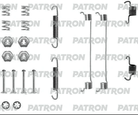 Kit d'accessoires, mâchoire de frein PATRON PSRK0037