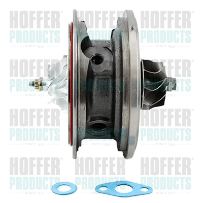 Groupe carter, turbocompresseur HOFFER 65001458
