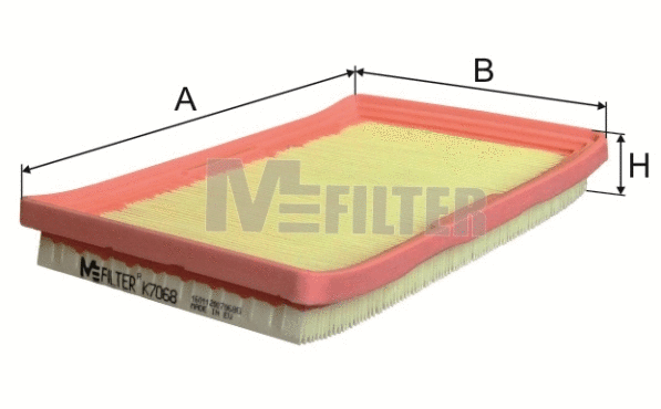 Filtre à air MFILTER K 7068