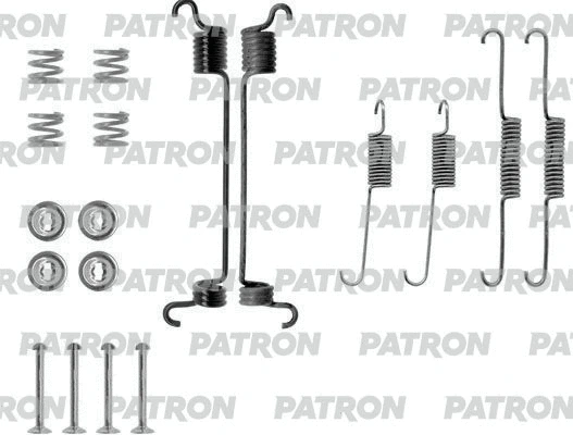 Kit d'accessoires, mâchoire de frein PATRON PSRK0115