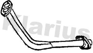 Tuyau d'échappement KLARIUS 120176