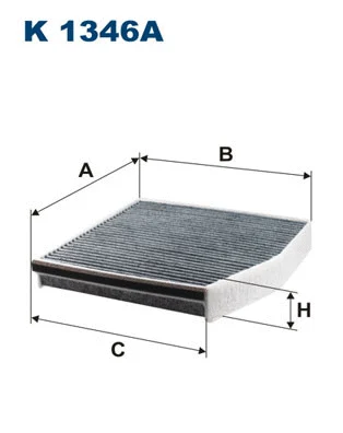 Filtre, air de l'habitacle FILTRON K 1346A