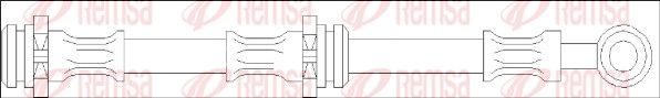 Flexible de frein REMSA G1904.13