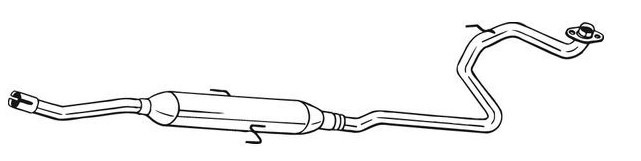 Silencieux avant Vellerand 15535
