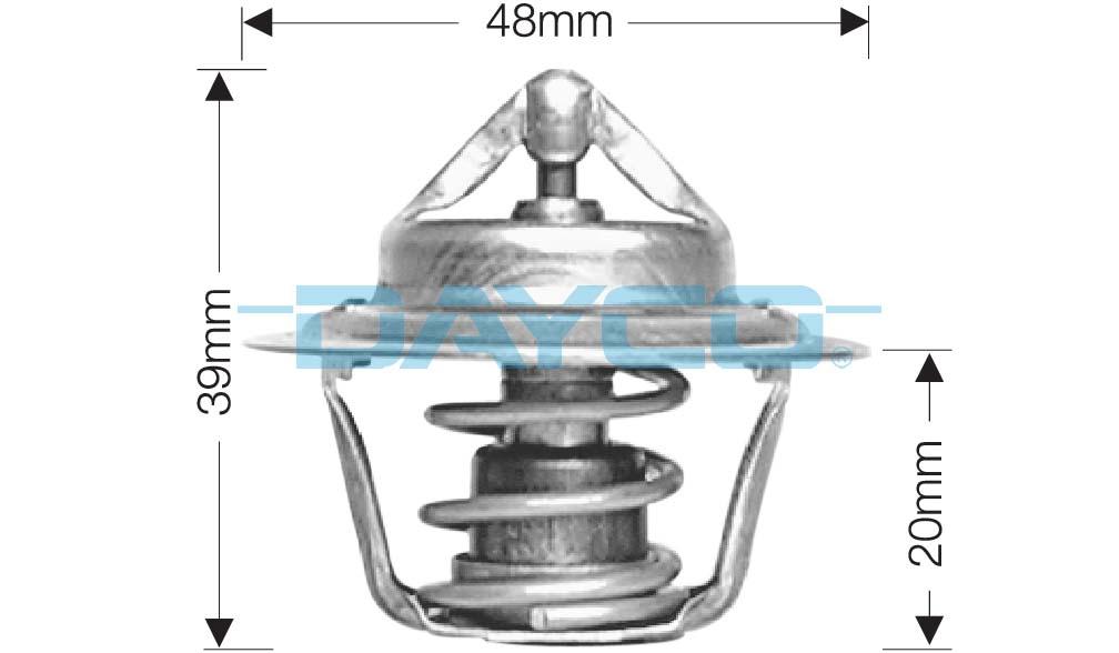 Thermostat, liquide de refroidissement DAYCO-AU DT16B
