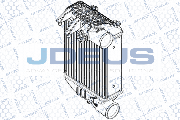 Refroidisseur d'air de suralimentation JDEUS RA8010220