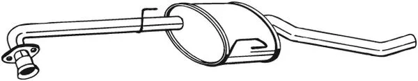 Silencieux central BOSAL 283-211