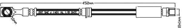 Flexible de frein JURATEK JBH1130