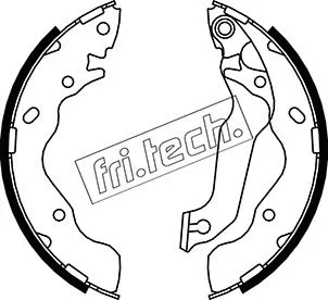 Jeu de mâchoires de frein fri.tech. 1046.212