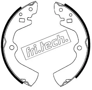 Jeu de mâchoires de frein fri.tech. 1067.172
