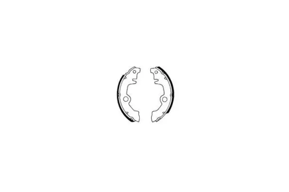 Jeu de mâchoires de frein E.T.F. 09-0117