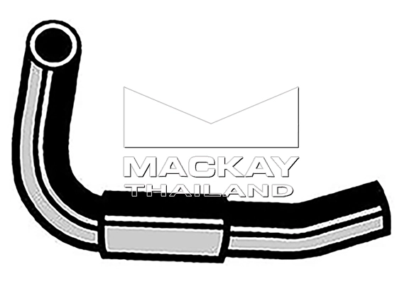 Durite de radiateur Mackay Rubber MT1714