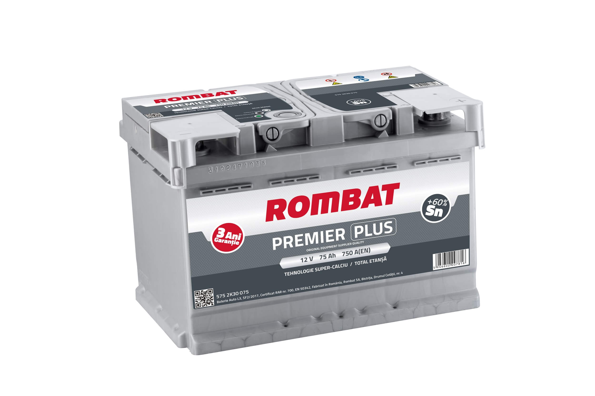 Batterie de démarrage ROMBAT 575 2K30 075