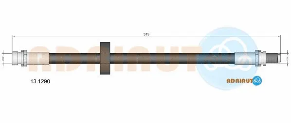 Flexible de frein ADRIAUTO 13.1290