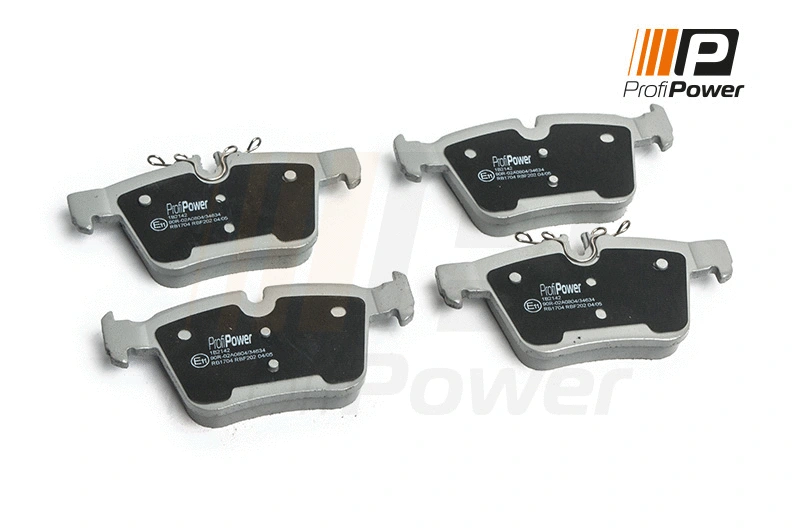 Kit de plaquettes de frein, frein à disque ProfiPower 1B2142