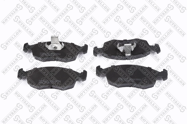 Kit de plaquettes de frein, frein à disque STELLOX 183 010B-SX
