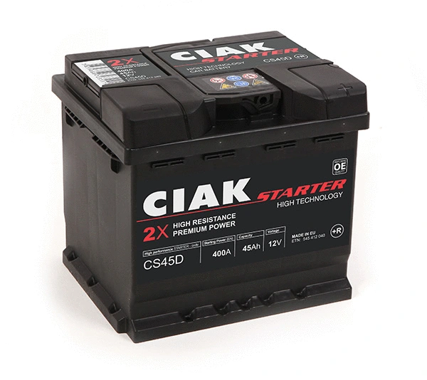 Batterie de démarrage CIAK Starter CS45D