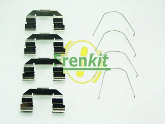 Kit d'accessoires, plaquette de frein à disque FRENKIT 901607