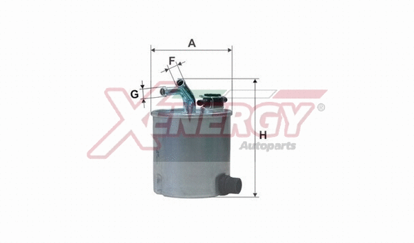 Filtre à carburant AP XENERGY X1598576