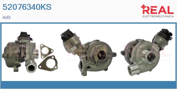 Turbocompresseur, suralimentation REAL 52076340KS