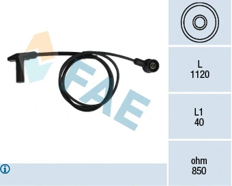 Capteur d'angle, vilebrequin FAE 79242