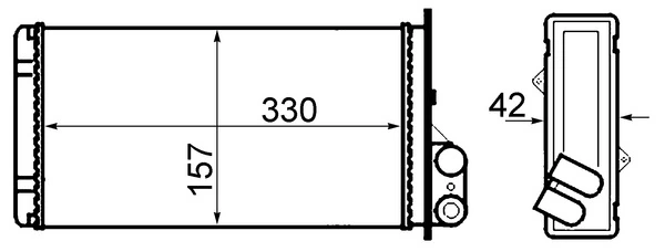 Système de chauffage MAHLE AH 66 000S