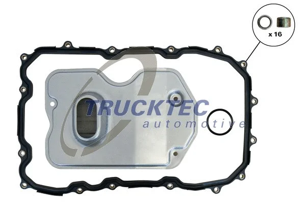 Kit de filtre hydraulique, boîte automatique TRUCKTEC AUTOMOTIVE 07.25.028