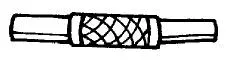 Tuyau flexible, échappement SIGAM 12805