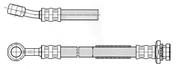 Flexible de frein CEF 511963