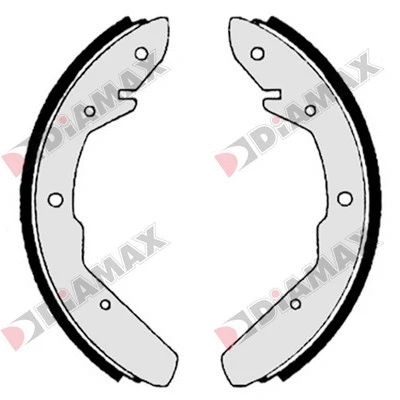 Jeu de mâchoires de frein DIAMAX N01208