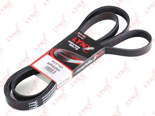 Courroie trapézoïdale à nervures LYNXAUTO 6PK2358