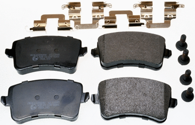 Kit de plaquettes de frein, frein à disque DENCKERMANN B110995