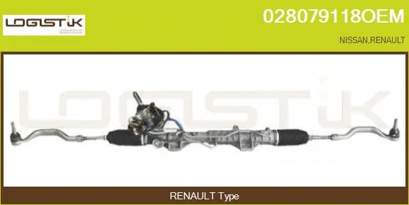 Crémaillère de direction LGK 028079118OEM
