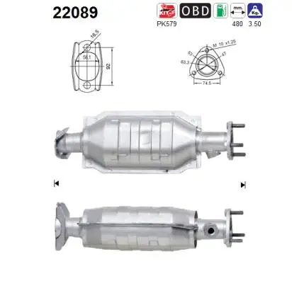 Catalyseur AS 22089