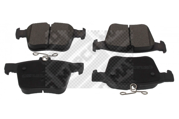 Kit de plaquettes de frein, frein à disque MAPCO 6675