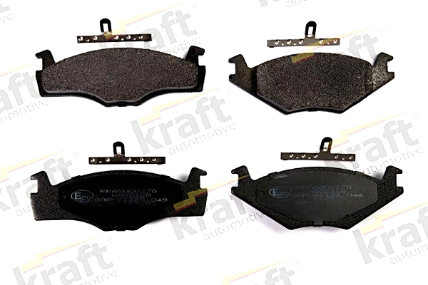 Kit de plaquettes de frein, frein à disque KRAFT AUTOMOTIVE 6000270