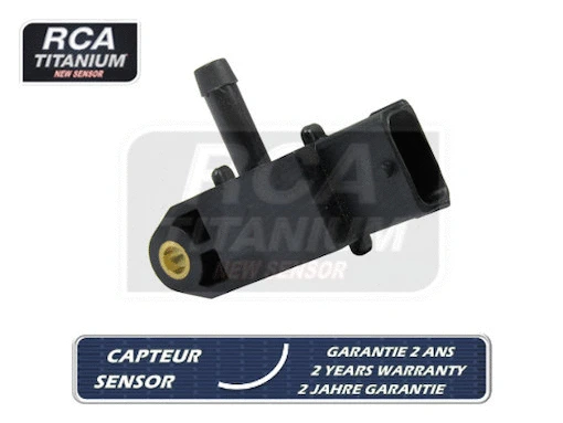 Capteur, pression des gaz échappement RCA FRANCE RCAR04
