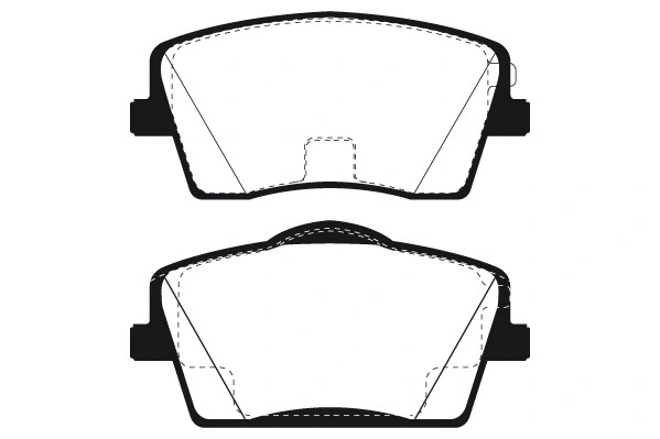 Kit de plaquettes de frein, frein à disque RAICAM RA.1245.0