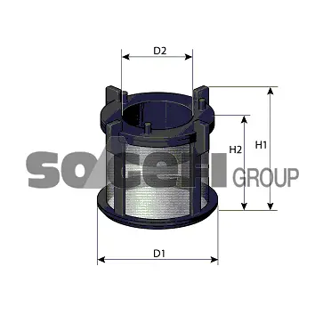 Filtre à carburant SogefiPro FA9563ECO