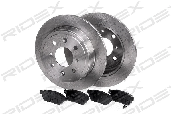 Kit de freins, frein à disques RIDEX 3405B0208