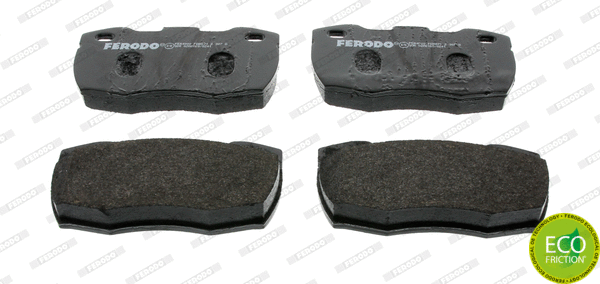 Kit de plaquettes de frein, frein à disque FERODO FDB871