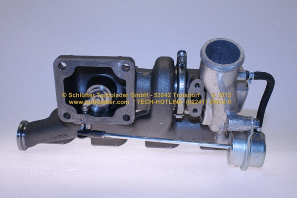 Turbocompresseur, suralimentation SCHLÜTTER TURBOLADER 172-02315