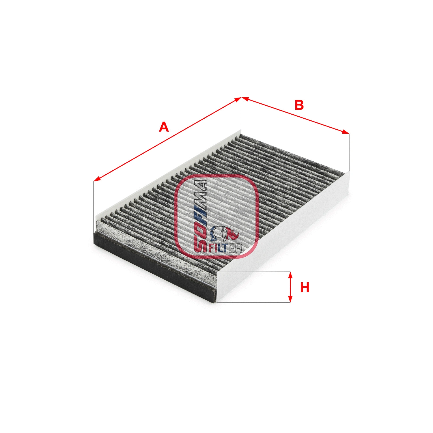 Filtre, air de l'habitacle SOFIMA S 4267 CA