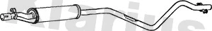 Silencieux central KLARIUS 250255