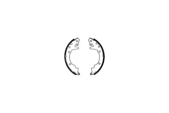 Jeu de mâchoires de frein E.T.F. 09-0336